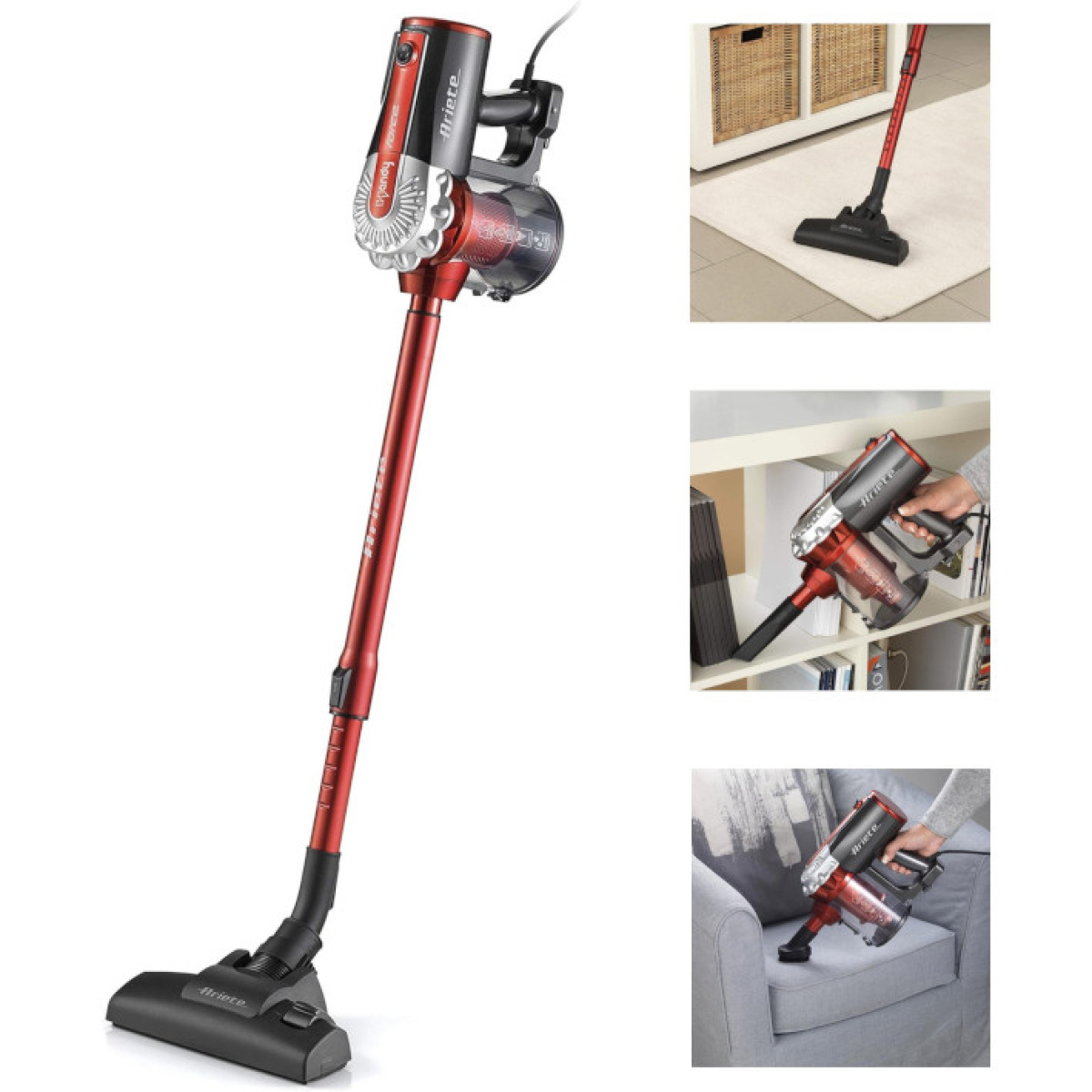  aspirador escoba con cable 2 en 1 ariete hogar ariete