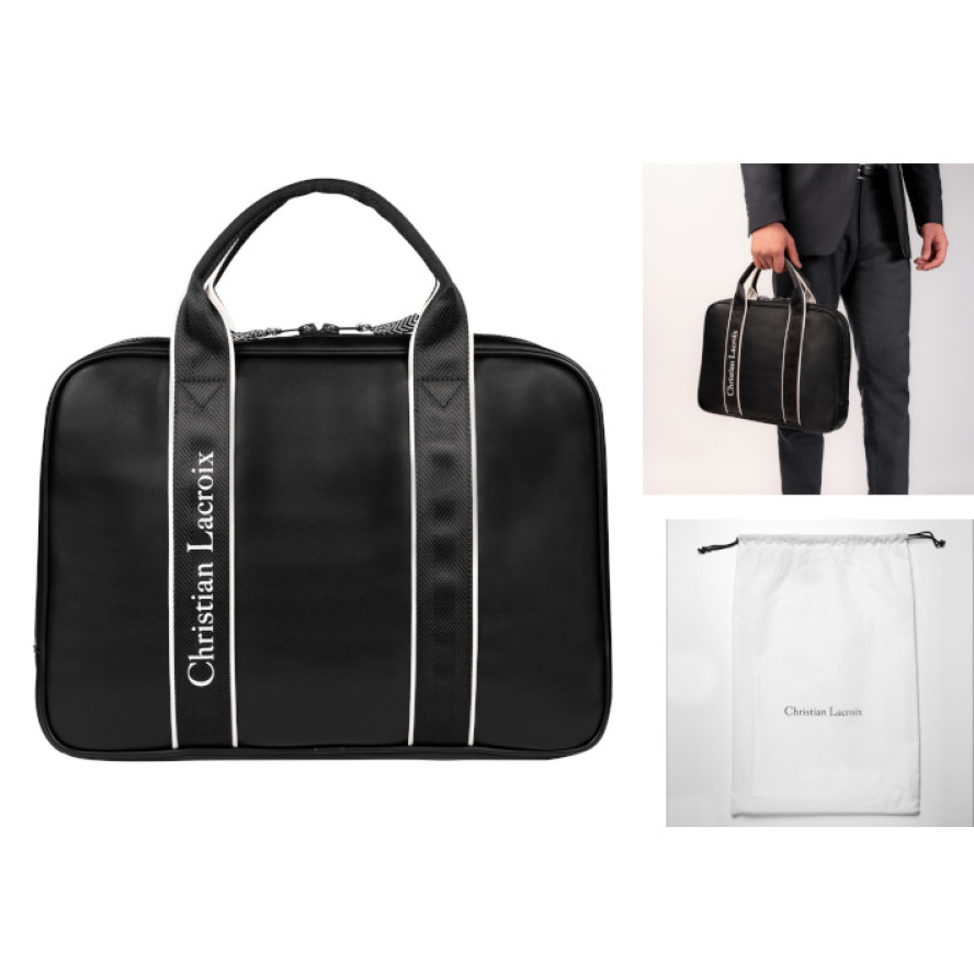  bolsa ordenador altius black christian lacroix complementos cristlacro