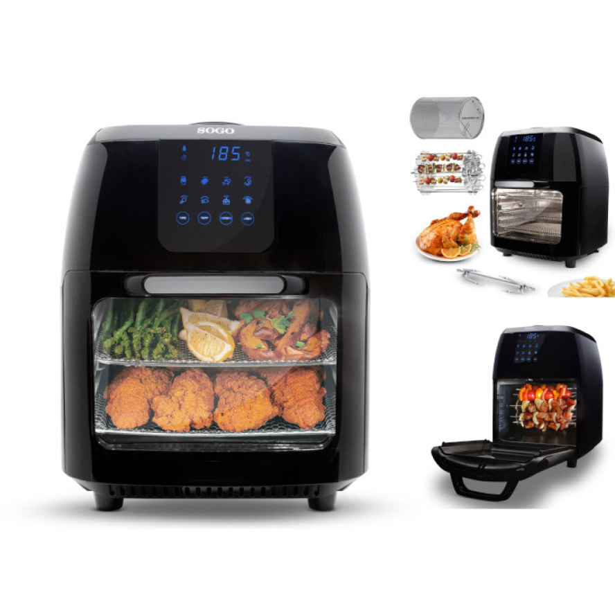  freidora sin aceite con horno sogo hogar sogo